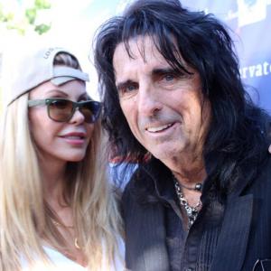 JildyT of Hollywood Hippy Records with Alice Cooper at the 10th Annual John Varvatos 