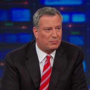 Still of Bill de Blasio in The Daily Show 1996