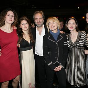 Charlotte Parry, Hannah Stokely, Jessica Pollert Smith, Sam Mendes, Sinead Cusack, Morven Christie and Rebecca Hall - The Bridge Project Gala at the Brooklyn Academy of Music