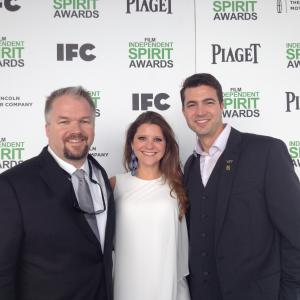 AK Waters, Stephanie Waters, Trevor Scott 2014 Spirit Awards