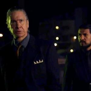 Richrd Bernard as Mafia Boss with Anton Rivas
