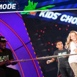 Marshawn Lynch #BeastMode Kid Squad from Nickelodean Kids Choice Sports Awards 2015