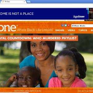 Aja Wooldridge on the front page of TV Ones Website This was for their Fatal Attraction television show