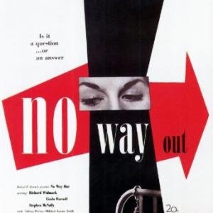 No Way Out Paul Rand Poster 1950