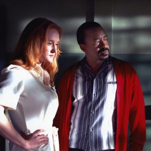 Willow Geer and Tim Meadows