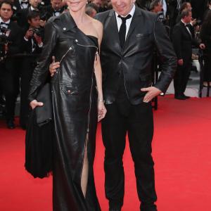 Jean-Paul Gaultier and Tonie Marshall at event of Saint Laurent (2014)