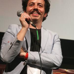 Isaac Ezban at the world premiere of his second feature film THE SIMILARS at Fantastic Fest 2015 Austin Texas Sept 2015