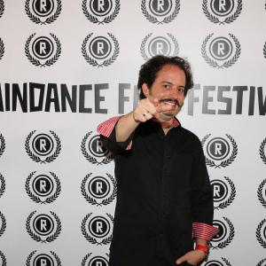 Isaac Ezban presenting THE INCIDENT and MEXICO BARBARO at Raindance Film Festival UK Oct 2015
