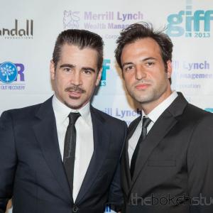 Kresh Novakovic and Colin Farrell at the Gasparilla International Film Festival