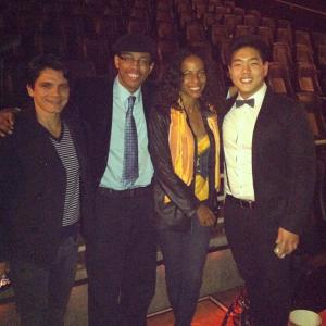 Comatose premiere in Hollywood CA with director Andrew Kim and Gayla Johnson