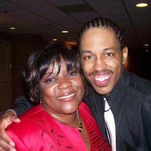 Loretta Devine and Jesse Mitchell at the 11th Annual Giving Back Corporations Celebrity ToastRoast