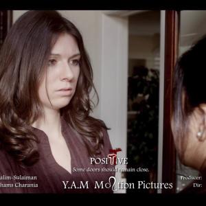 POSITIVE-Film production still of Melanie Friedrich and Iman Esmail