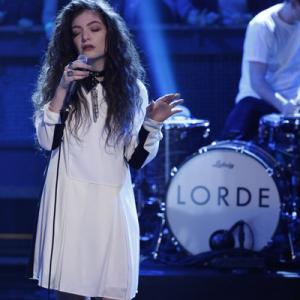 Still of Lorde in Late Night with Jimmy Fallon Episode 5204 2013