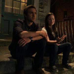 Still of Sam Huntington and Alison Louder in Being Human 2011