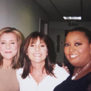 Heather McKinley then Thompson hosting ABCs The View with Meredith Viera and Star Jones 2003