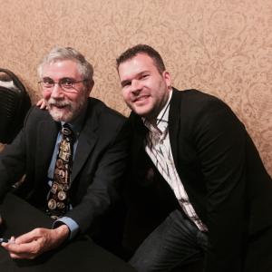 Janek Ambros and Nobel Laureate Paul Krugman