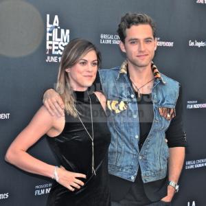 Daniel Fieber and Lindsey Shaw  2015 Los Angeles Film Festival  MTV And Dimension TV  Scream Premiere  Arrivals