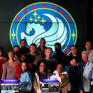 Space Odyssey Voyage to the Planets Group photo its a wrap!