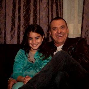 Tom Sizemore and Malaak Hattab in C.L.A.S.S.