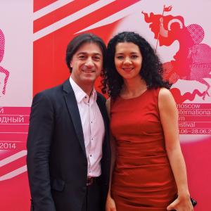 36th Moscow International Film Festival with award winning actor Evklid Kurzidis  2014