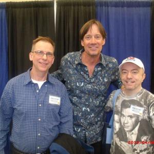Jaime and John with Kevin Sorbo