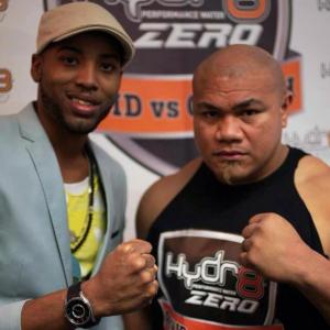 Kelvin with New Zealand Boxing Legend David Tua