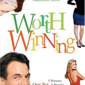 Madeleine Stowe, Lesley Ann Warren, Mark Harmon and Maria Holvoe in Worth Winning (1989)