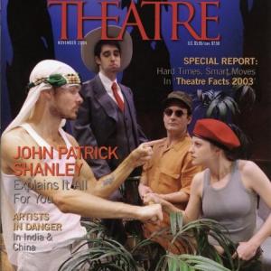 David Born on the cover of American Theatre Magazine