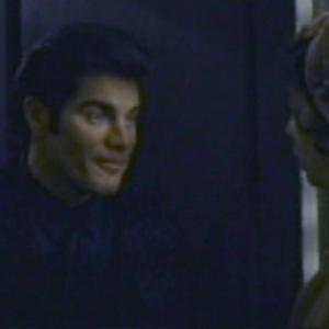 Joey Pants (Paul Sampson) pays an unexpected visit to the Senta residence in 