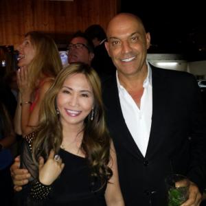 Tracy Mcnulty and Yossi Dina at Beverly Hills Pawn Reality TV event
