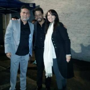 Marlon Moreno, David Villada and Carolina Gomez co-stars on Bandolero directed by Simon Brand
