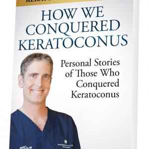 Book cover  How We Conquered Keratoconus by Dr Brian Boxer Wachler