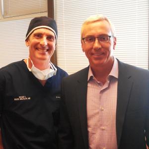 Dr. Drew and Dr Brian Boxer Wachler at his Beverly Hills practice