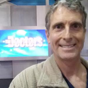 Dr Brian Boxer Wachler on set of The Doctors