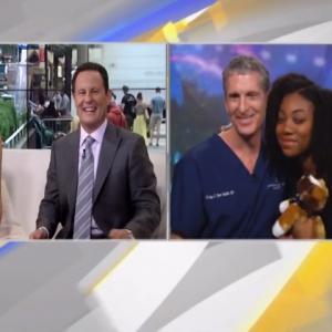 Dr Brian Boxer Wachler on Fox and Friends after saving a patients eyesight
