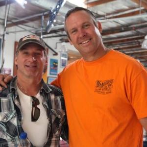 Professional TV Show Host Bodie Stroud r with Brett Gregory