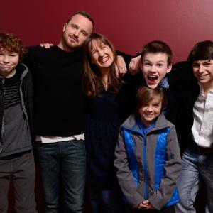 Kat Candler Aaron Paul Dylan Cole Deke Garner Josh Wiggins and Camron Owens at event of Hellion 2014