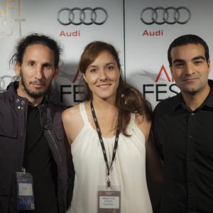 José Villalobos, Miriam Ruiz Mateos and Martín Rosete at AFI FEST 2012