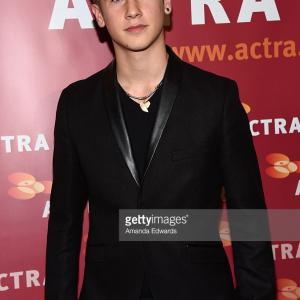 Actor Leonardo Boudreau arrives at the 2016 ACTRA National Award of Excellence at the Beverly Hilton hotel on January 31, 2016.