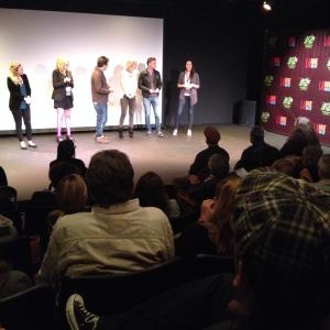 Q & A session after the screening of How a Man Gets Ready at the LA INDIE Film Festival.