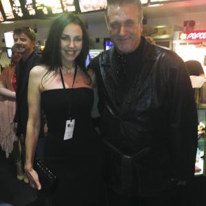 WITH DANIEL BALDWIN AT THE PREMIERE FOR HIS AWARD WINNING FILM THE WISDOM TO KNOW THE DIFFERENCE