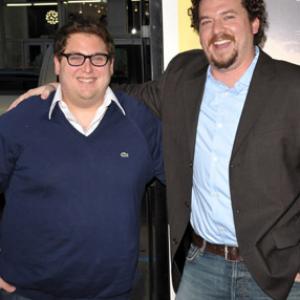 Danny McBride and Jonah Hill at event of Observe and Report 2009