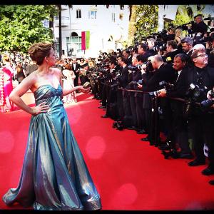 Red Carpet Cannes 2014 Dress by Anastasia Chatzka