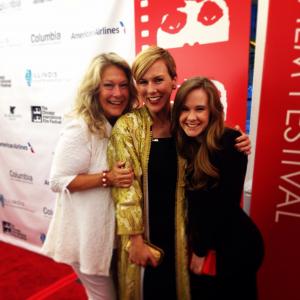 Chicago International Film Festival Red Carpet Nancy Sellers Grace McPhillips and Elizabeth Theiss
