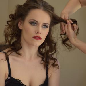 Gillian Harker: Hair and make-up on set