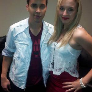 Houston Club with Prince Royce back stage