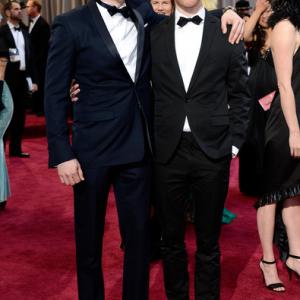 Cyron Melville & Mads Mikkelsen at the Oscars 2013