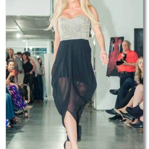 Model  Vendella Sonia For Runway Show Privileged Clothing Company Summer 2013