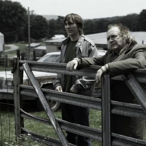 Still of Brian Cox and Paul Dano in The Good Heart 2009