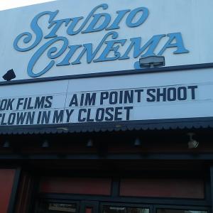 Private screening of Aim Point Shoot (2013) and There's a Clown in My Closet (2013)